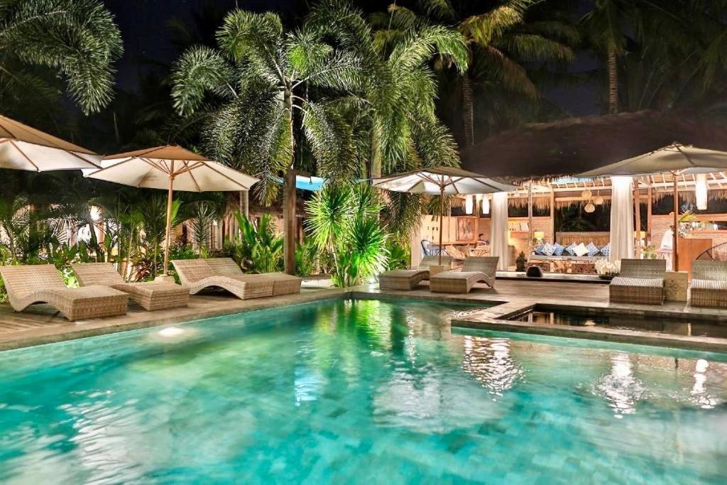 L'Archipel Hotel Gili Air Exterior foto